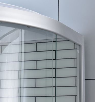 4mm 1000x1000x2150mm Wet Room Shower Enclosure Aluminum Frame